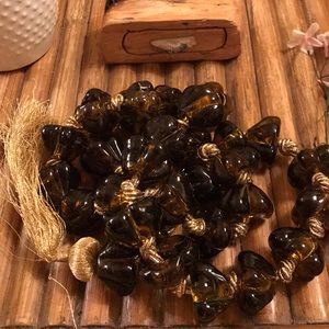 Brown Glass Beads